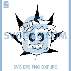 Boy Trying To Run From The Zombie Svg, Zombie Cute Svg
