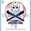 Camp Crystal Lake Svg, Friday The 13th Svg