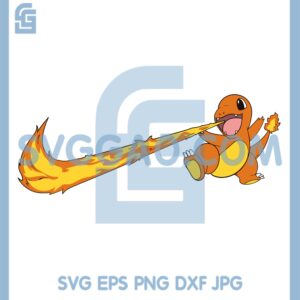 Cute Dinosaur Spitting Fire Logo Svg, Dinosaur Svg