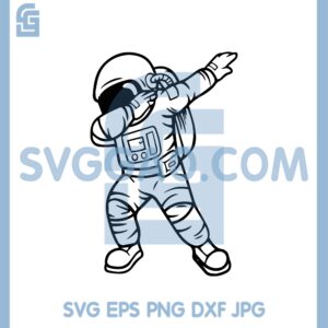 Dabbing Astronaut Svg, Dabbing Svg, Space Dabbing Svg