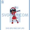 Dabbing Santa Claus Black Woman SVG, Christmas SVG