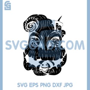 Figure Oogie Boogie Face Svg, Oogie Boogie Svg, Oogie Boogie Funny Svg