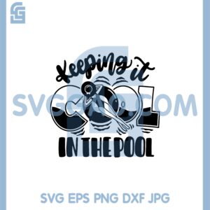 Find Me At The Pool Svg, Girl Relaxing Inflatable Pool Summer Svg