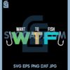 Fishing Rod And Fishing Lettering Lined Down Svg, Fishing svg, Fish Svg 2 Fishing Rod And Fishing Lettering Lined Down Svg, Fishing svg, Fish Svg
