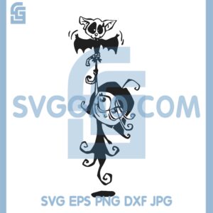 Flying Vampire And Bat Svg, Cute Bat Girl Svg, Ghost Gothic Svg