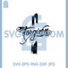 Forgiven Cross Svg File for silhouette, cutting, crafting, vinyl cutting
