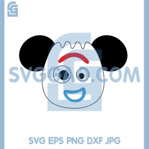 Forky Toy Story Mouse Svg, Forky Toy Story Head Svg, Mouse Forky Svg