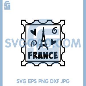 France Passport Eiffel Tower Travel Svg, France Svg