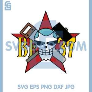 Franky Jolly Roger New Svg, Jolly Roger Svg, One Piece Svg