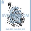 Freedom 1776 Svg, Patriotic Svg, Statue Of Liberty Svg