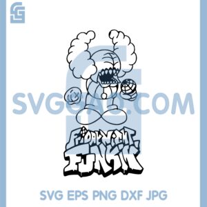 Friday Night Funkin' Fnf Tricky the Clown Svg, Funkin' Fnf Tricky Svg, Friday Night Svg