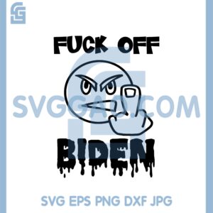 Fuckk Off Biden Svg, Middle Finger Biden Svg, Fuckk Joe Svg