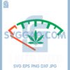 Fuel Gauge Gas Svg, Weed Meter Gas Svg, Weed Shirt Cannabis Svg