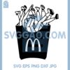 Funny French Fries M Svg, French Fries Legs Svg, Cute Fast Food Svg, Aesthetic Svg