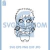 Gaara Chibi Svg, Gaara Svg, Cute Gaara Svg
