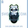 Gamer Panda Fuckk Svg, Fuck Text Panda Svg, Funny Panda Svg