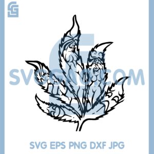 Ganja Godesses Svg, Ganja Godesses Cannabis Girl Sexy Svg, Girl Cannabis Svg