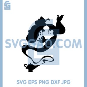 Genie Castle Svg, Genie Svg, God light Svg