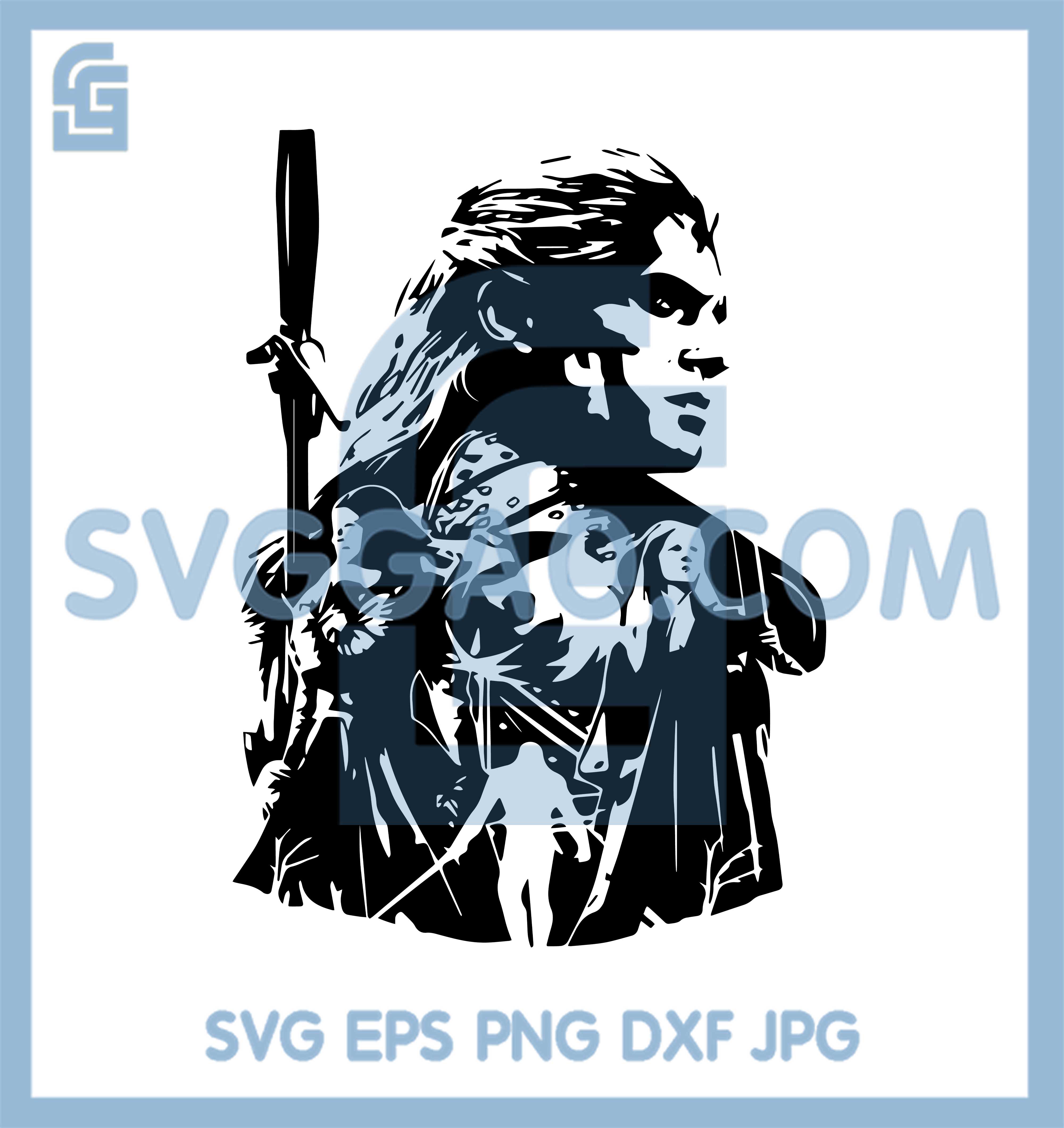 Geralt Of Rivia Witcher Design Svg, The Witcher Svg, Geralt Of Rivia Svg