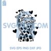 Giraffes Love Anniversary Valentine Svg, Giraffes Heart Svg, Giraffes Svg