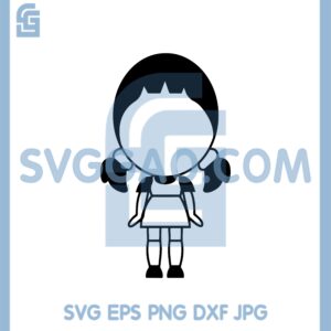 Girl DollSquid Game Svg, Doll Game Stabuck Svg, Doll Horror Svg