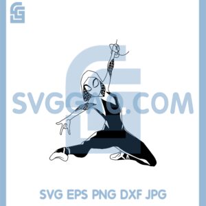 Girl Spider Gwen Svg, Sexy Spider Svg, Spider Gwen Svg