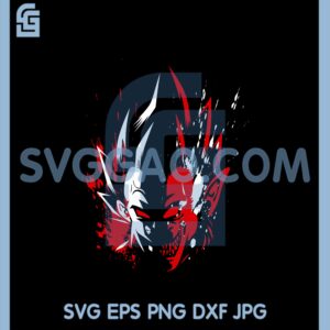 Goku Great Ape Svg, Goku Face Svg, Goku Monkey Svg