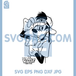 Goofy Movie Max Goof 90s Svg, Goofy Hand Pressing Like Button Svg, Goofy Svg