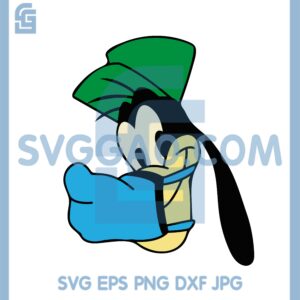 Goofy Stay Safe At Home Svg, Goofy Mask Svg, Goofy Cute Svg