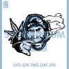 Gorilla Smoking Cannabis SVG, Canabis SVG