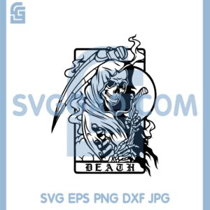 Grim Reaper Beach Svg, Grim Reaper Death Svg, Reaper Scythe Svg