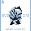 Grim Reaper Skull Skeleton Grin Grinning SVG, Middle Finger Death Evil Kill SVG