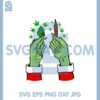 Grinch Blunt Big Bud Svg, Grinch Hand Holding A Cannabis Svg, Grinch Blunt Svg