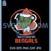 Grinch Cincinnati Bengals Svg, I Hate People But I Love My Cincinnati Bengals Svg, Sport Grinch Svg
