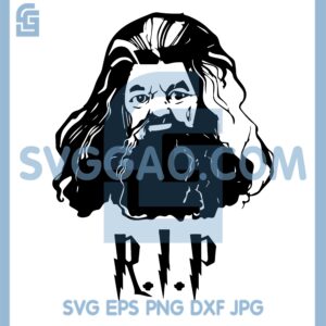 Hagrid RIP Svg, Hagrid Svg, Harry Potter Hagrid Svg