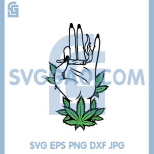 Hand with Joint Svg, Hand Grip Handle Svg