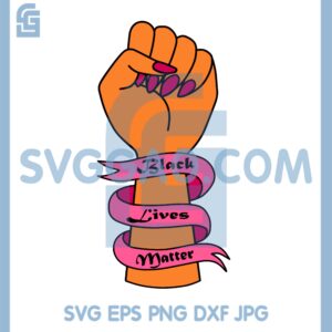 Hands Black Lives Matter Svg, BLM Svg, Human Rights Svg, Black Power Fist Svg