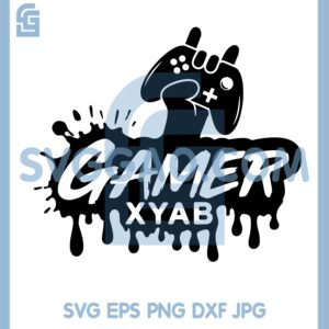 Hands Game Dripping Svg, Game Melt Svg, Gamer Design Svg