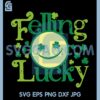 Happy Day Feeling Lucky Smiley Svg, Shamrock Smiley Face Svg 1 Happy Day Feeling Lucky Smiley Svg, Shamrock Smiley Face Svg