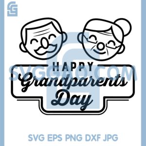 Happy Grandparents Day SVG, Grandparents