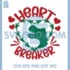 Heart Breaker Svg, Breaker Valentine Dinosaur Svg