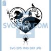 Heart Nightmare Before Svg, Spiders Bat Heart Svg, Zero Heart Svg 1 Heart Nightmare Before Svg, Spiders Bat Heart Svg, Zero Heart Svg