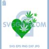 Heart Weed Flying Svg, Cannabis Marijuana Svg 2 Heart Weed Flying Svg, Cannabis Marijuana Svg