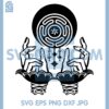 Hecate's Wheel Svg, Hands Hecate's Wheel Svg, Hecate Svg