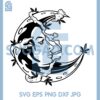 High Moon Girl Smoking Weed Svg, Dope Sexy Svg, Moon Girl Smoking Svg