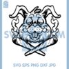 High Rabbit Cross Svg, Weed Cross Ratbbit Svg, High Rabbit Svg