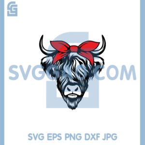 Highland Cow Svg, Highland Cow Design Cute Svg