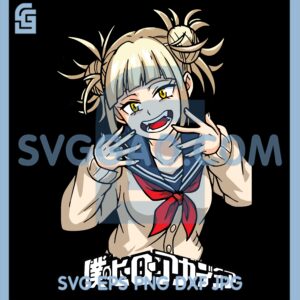 Himiko Toga Svg, My Hero Academia Svg, Himiko Svg