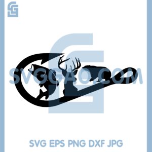 Hook Fish Bear Deer Svg, Fish Hook Svg, Fishing Hook Svg