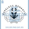 Hopeless Romantic Svg, Skull Hopeless Romantic Svg, Hopeless Svg